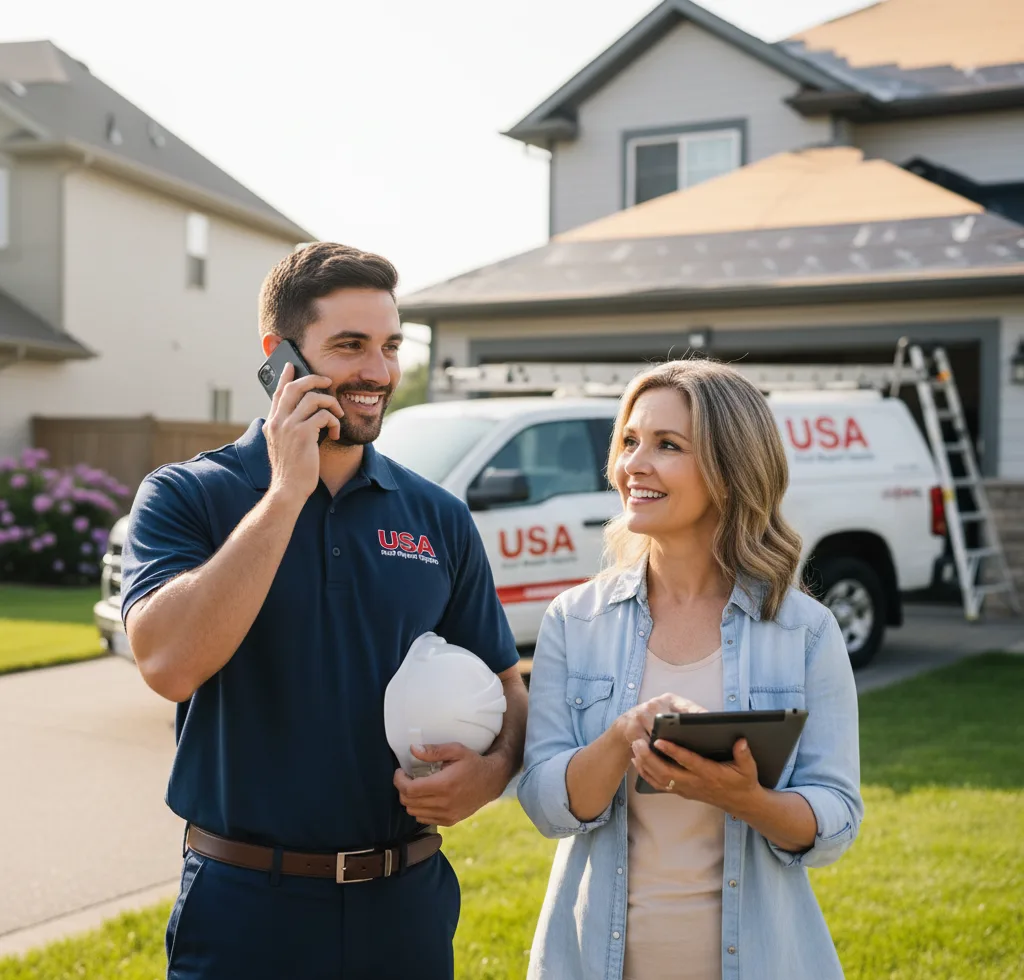 USA Roof Repair Experts customer support in Redwood Valley